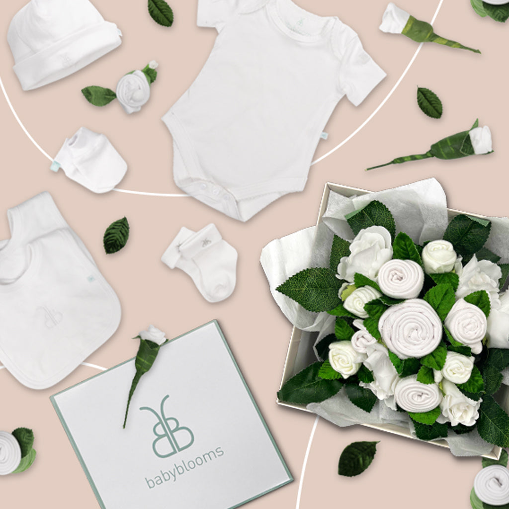 New Baby Clothes Flower Bouquets Babyblooms