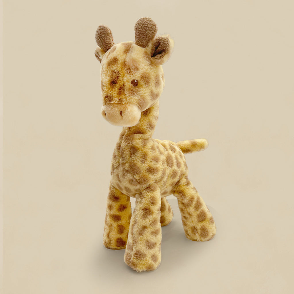 Georgie Giraffe Soft Toy with Jungle Pyjamas and Birthday Balloon