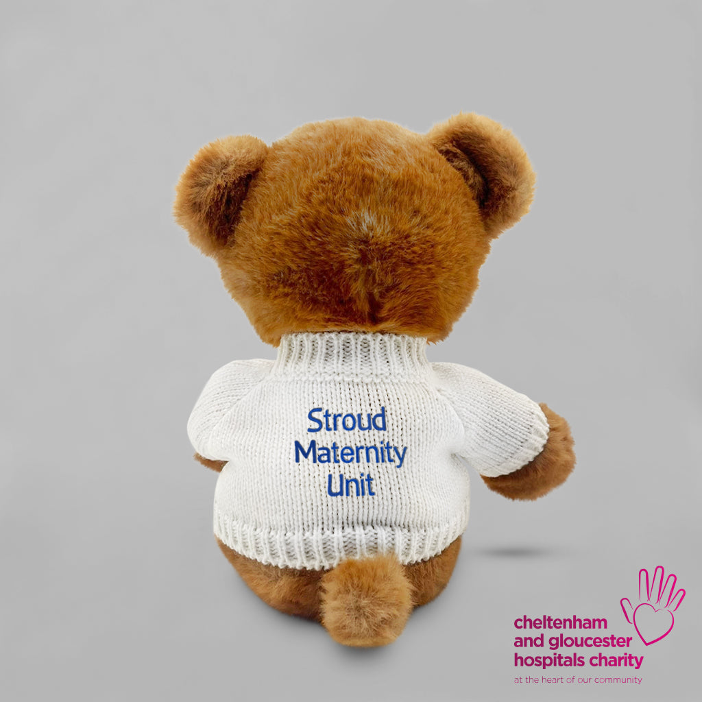 Personalised Hospital Keepsake Bear with Snuggle Wrap