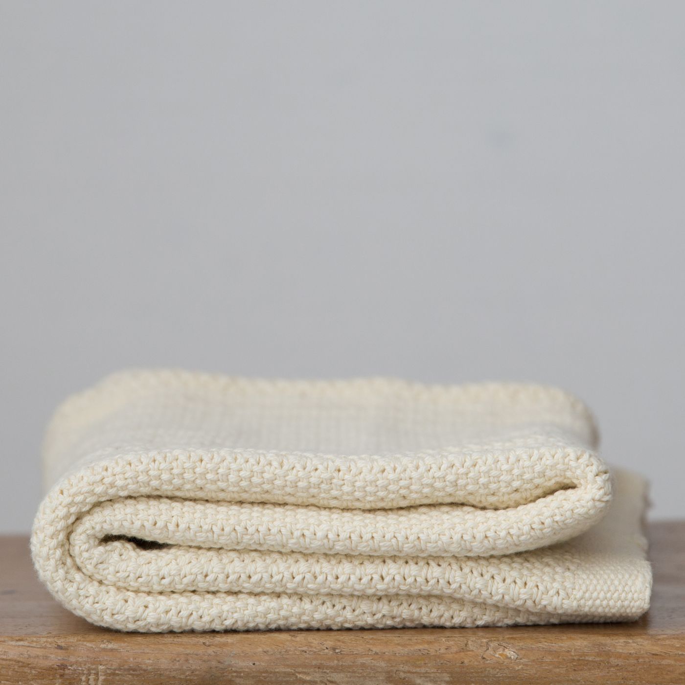 Baby Gift Cellular Cotton Baby Blanket Cream