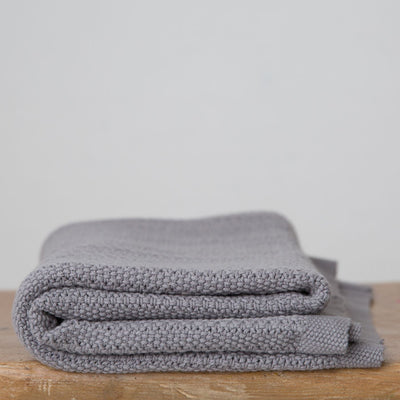 Baby Gift Cellular Cotton Baby Blanket Grey