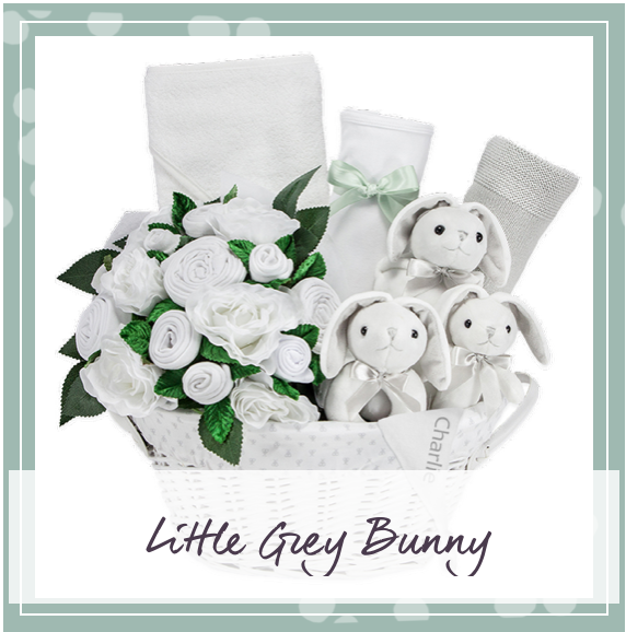 Three Little Bunnies Luxury New Baby Hamper