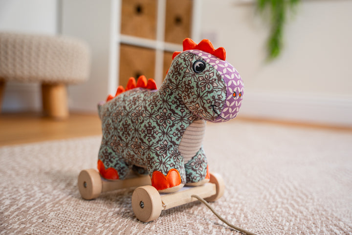 Little Bird Told Me Digley Dinosaur Pull Along Toy