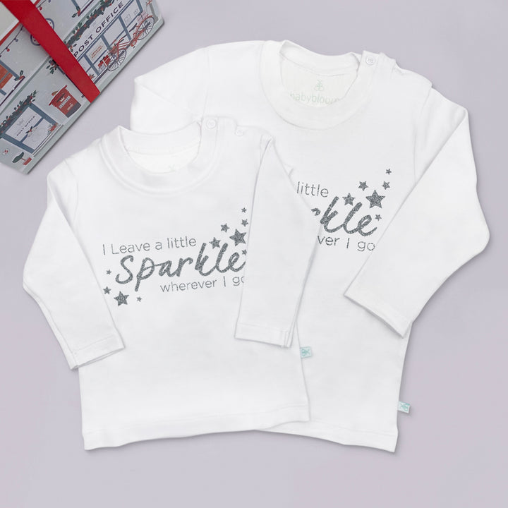 I Leave a Little Sparkle... Children's Christmas T-Shirt
