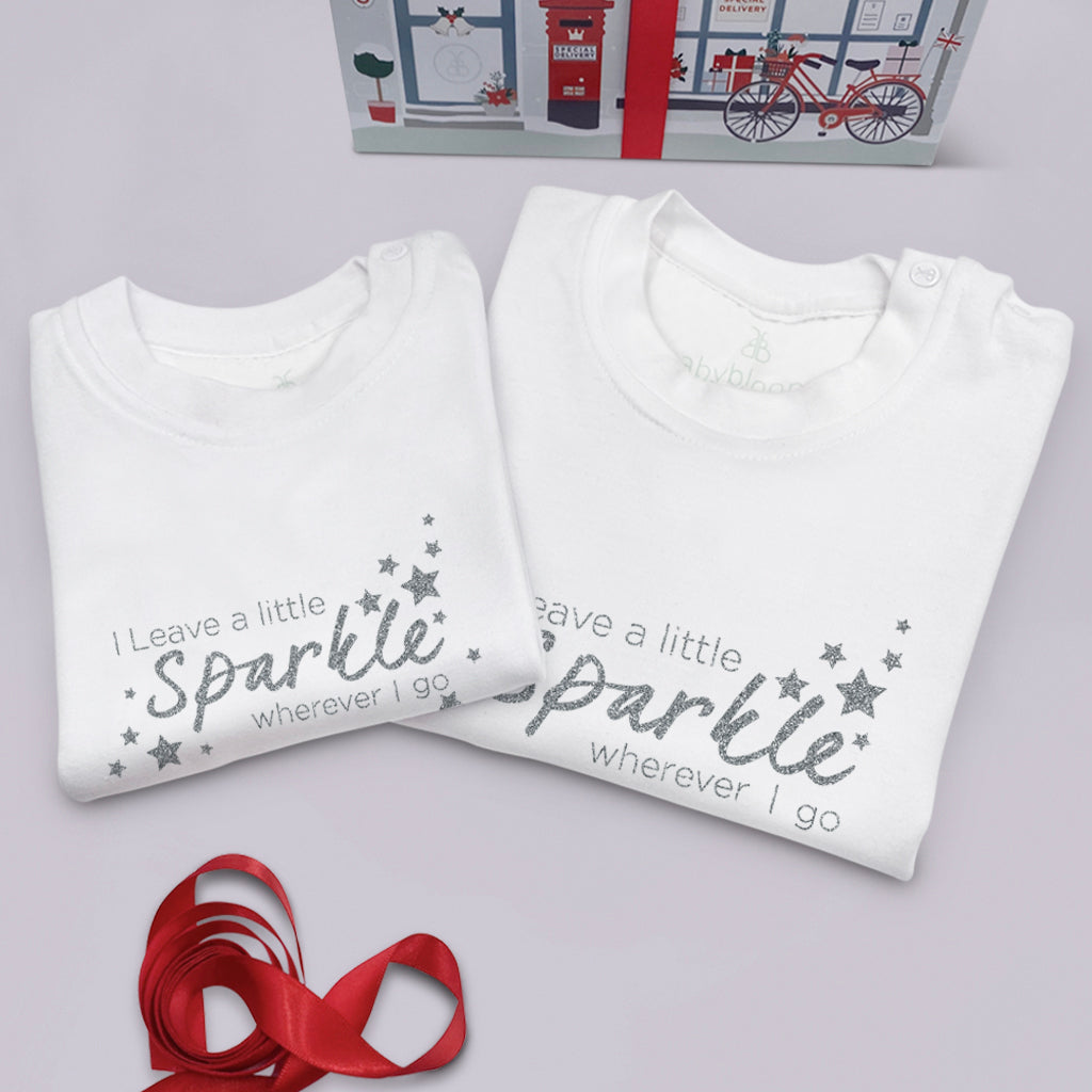 I Leave a Little Sparkle... Children's Christmas T-Shirt