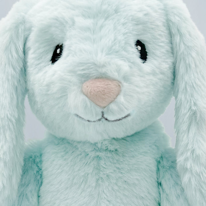 My First Steiff Hoppie Rabbit Soft Toy, Blue