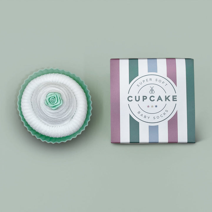 Babyblooms Cupcake Sock White