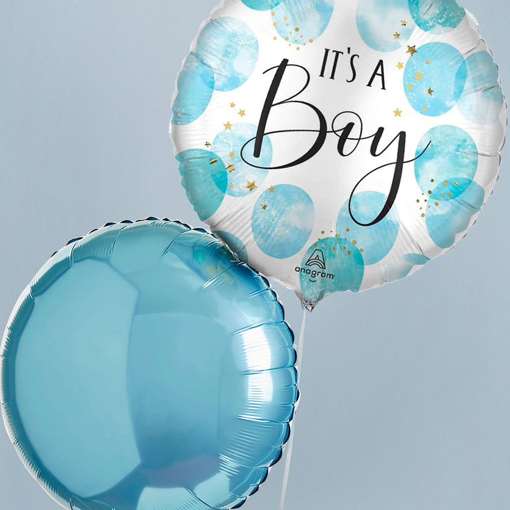 It's A Boy Balloon Duo 