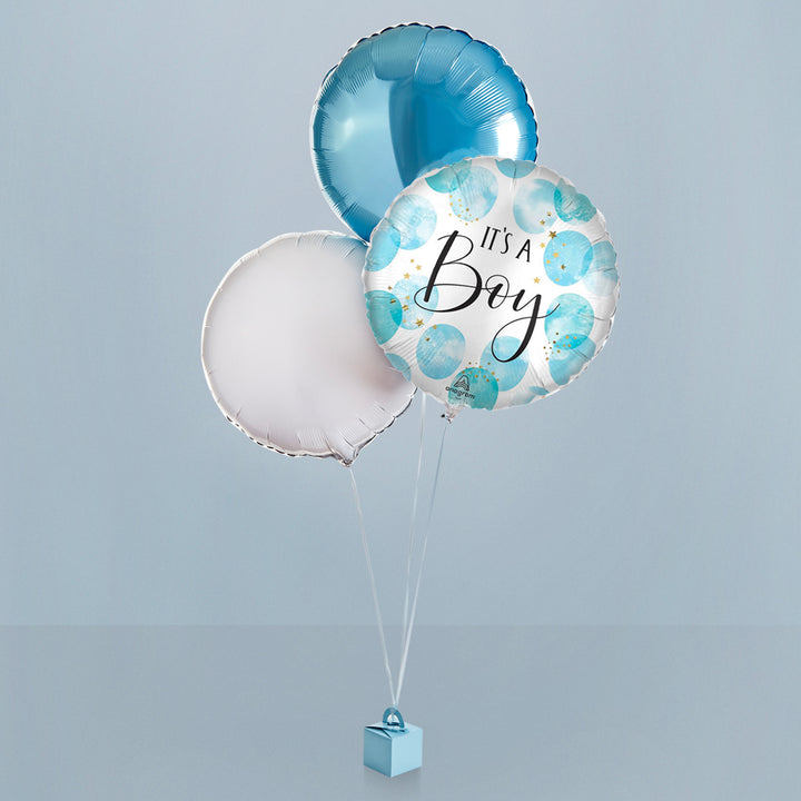 It's A Boy Balloon Trio