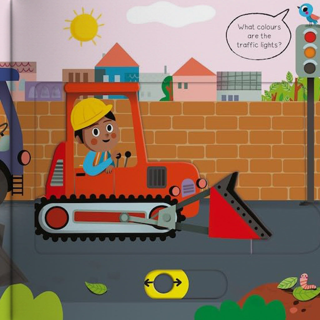 Busy Diggers: A Push, Pull, Slide Board Book