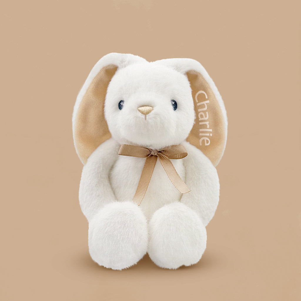 Personalised Little Beige Bunny Soft Toy