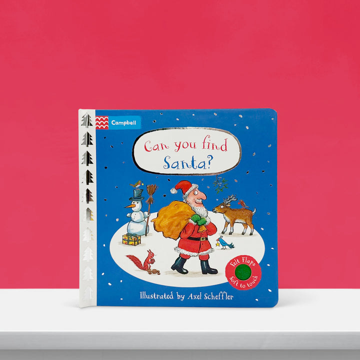 Can You Find Santa? Board Book