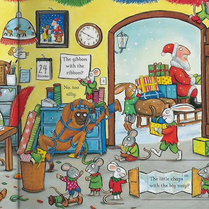 The Christmas Bear Lift-the-Flap Board Book