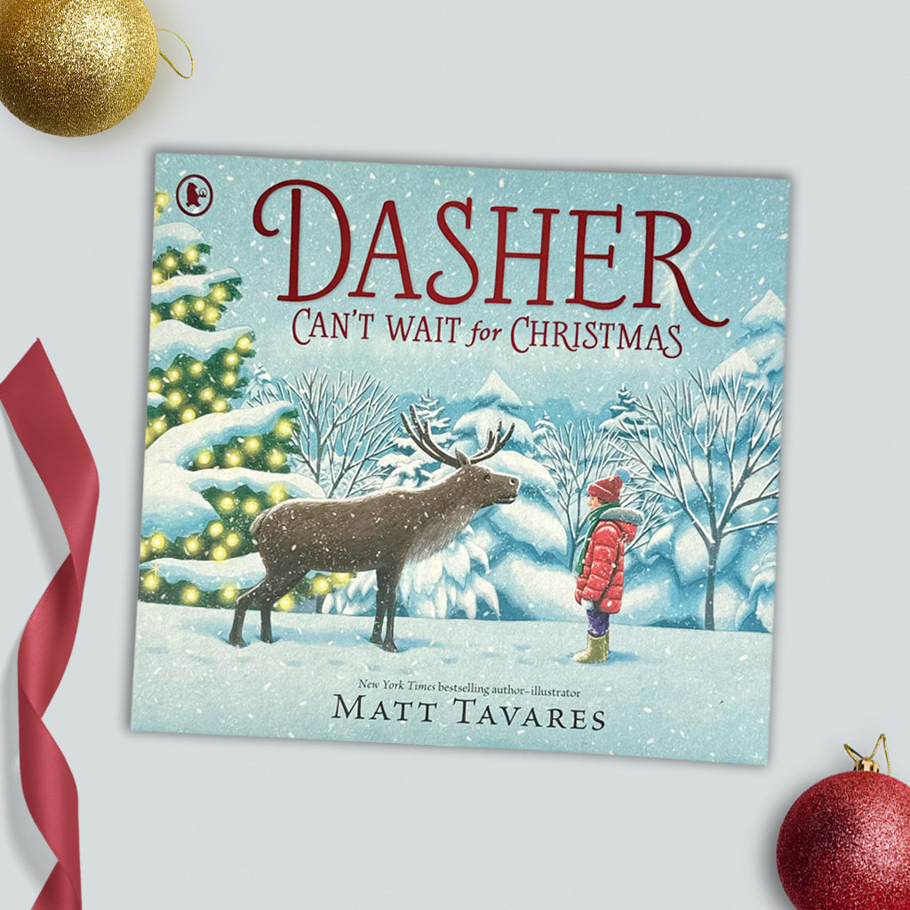 Dasher Can't Wait for Christmas Book
