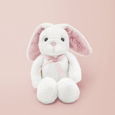 Personalised Little Pink Bunny with Little Love Baby Wrap
