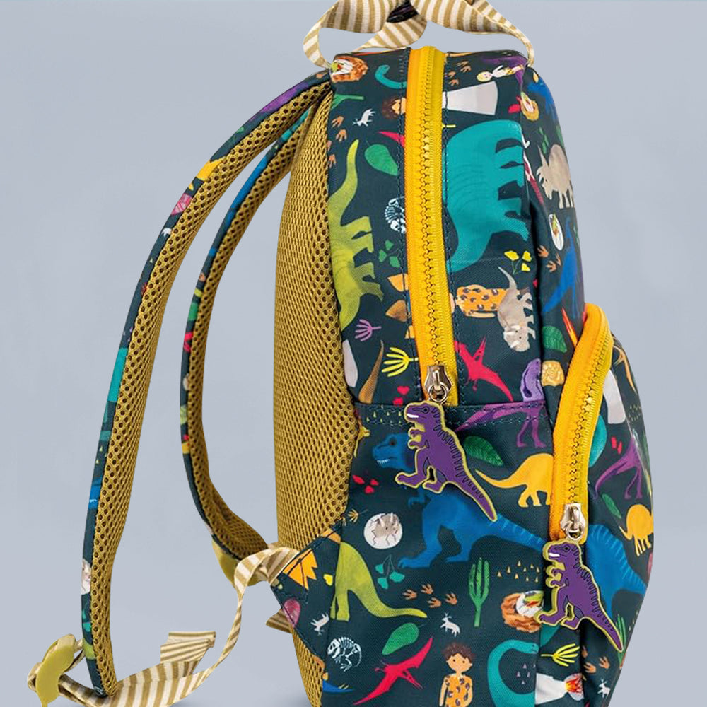 Kids Dinosaur Backpack - Lightweight Preschool Bag, Adjustable Straps, Multi-Color