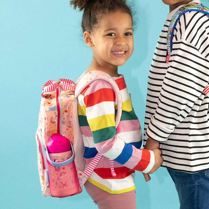 Floss & Rock Rainbow Fairy Backpack with Matching Drinks Bottle