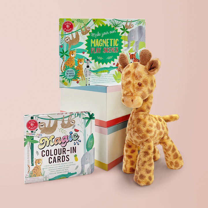 Floss & Rock Activity Play Set with Georgie Giraffe Soft Toy 