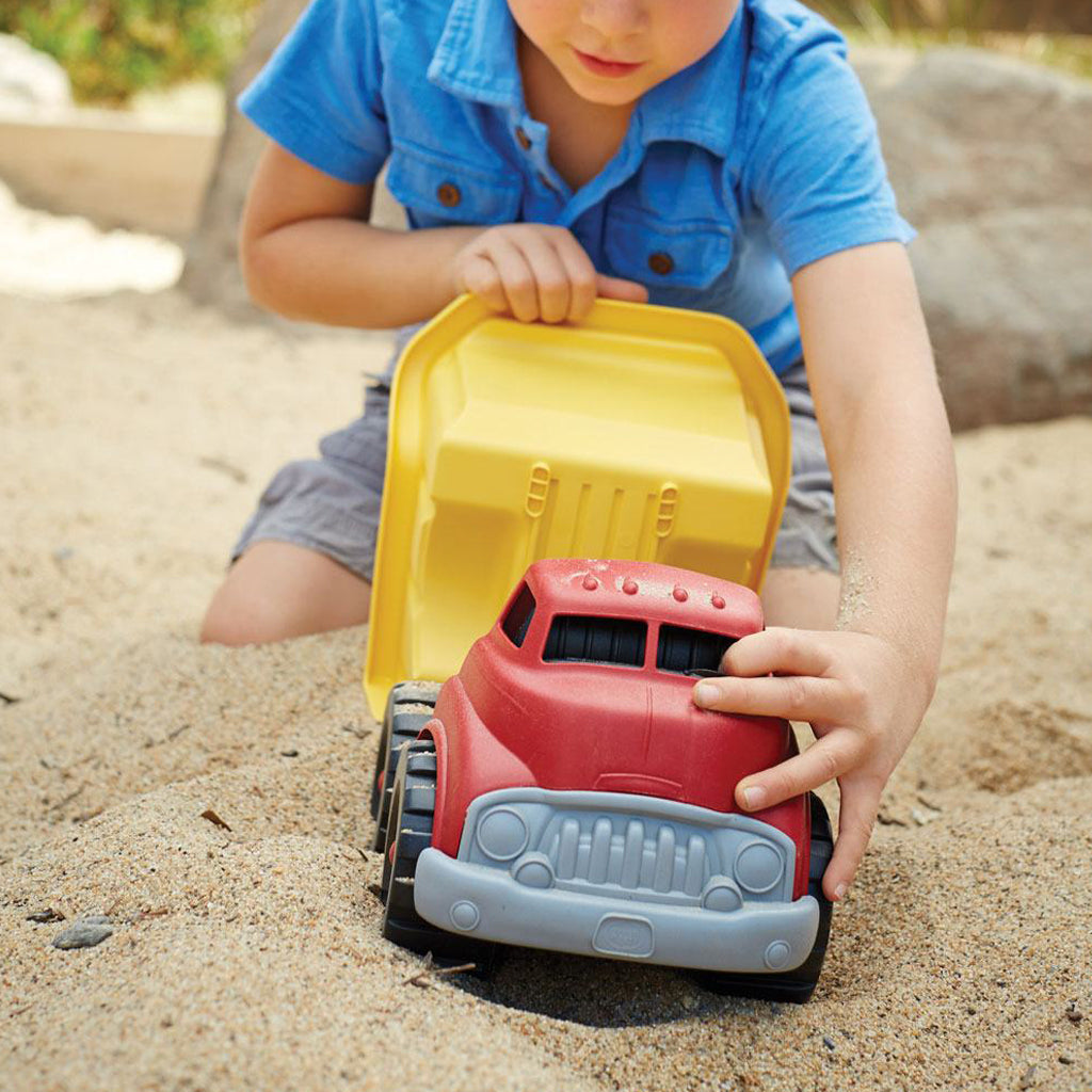 Green Toys Red Dump Truck