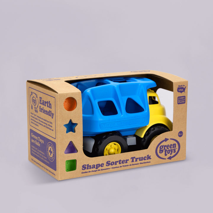 Green Toys Shape Sorter Truck Toy in Eco-Friendly Packaging