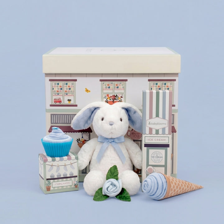 Babyblooms Hello Baby Gift Set, Blue