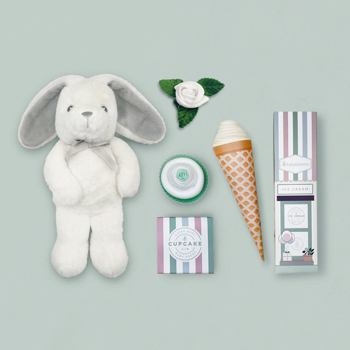 Hello Baby Gift Set, White