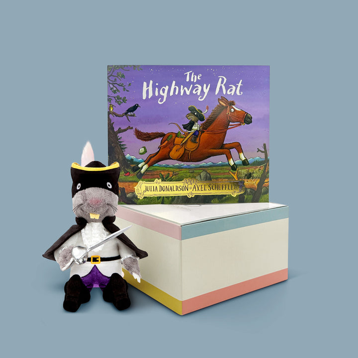 The Highway Rat Soft Toy and Storybook Toddler Gift Set