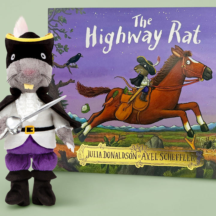 The Highway Rat Soft Toy and Storybook Toddler Gift Set