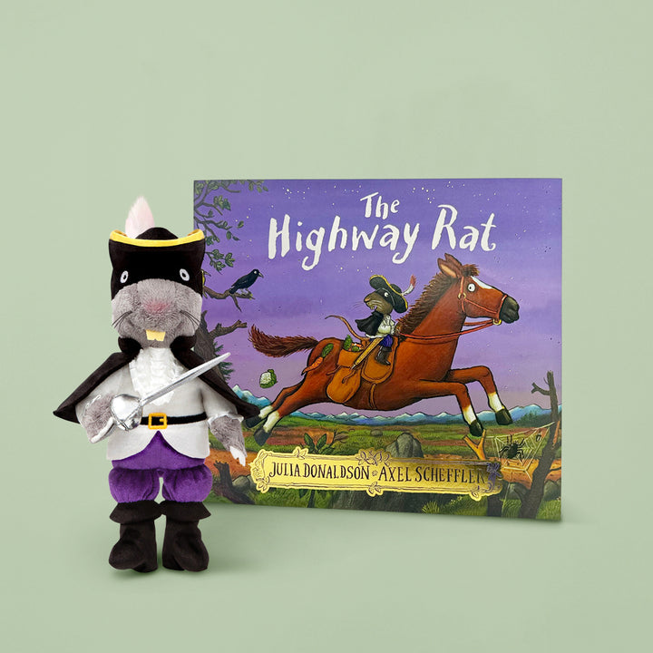 The Highway Rat Soft Toy and Storybook Toddler Gift Set