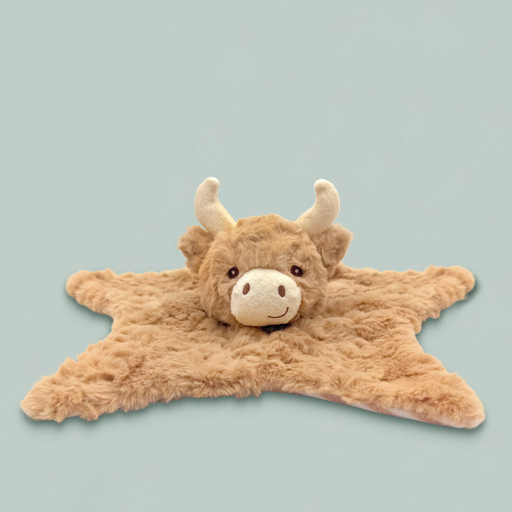 Highland Cow Baby Comforter 