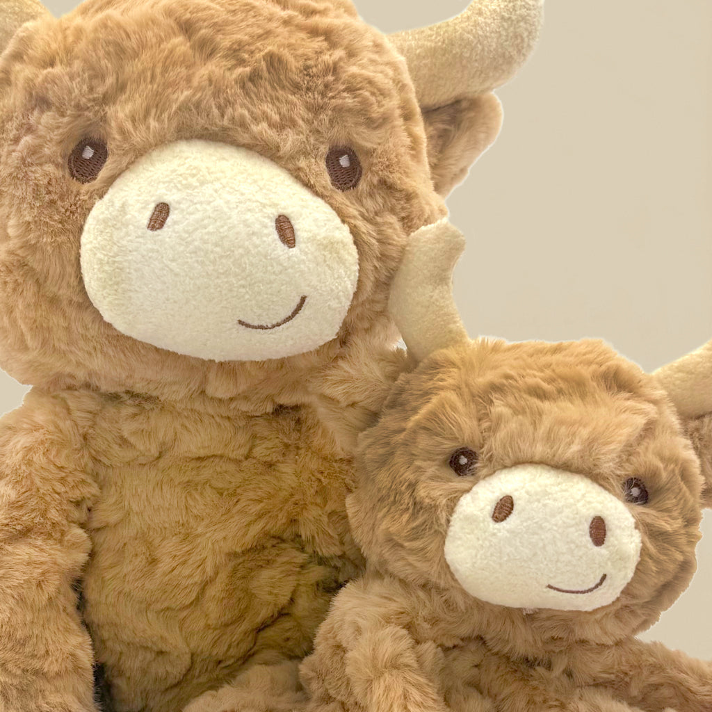 Highland Cow Soft Toy and Comforter Gift Set