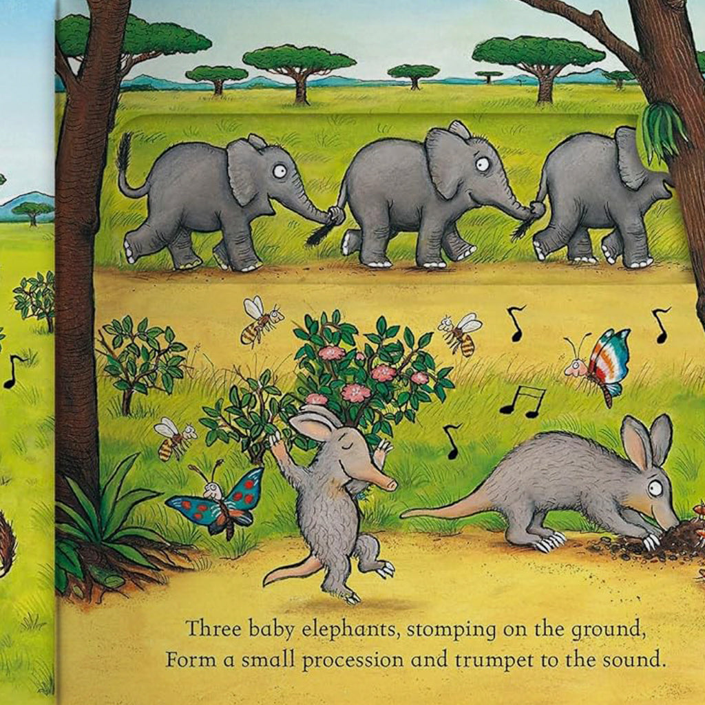 In the Jungle: A Push, Pull Slide Board Book 