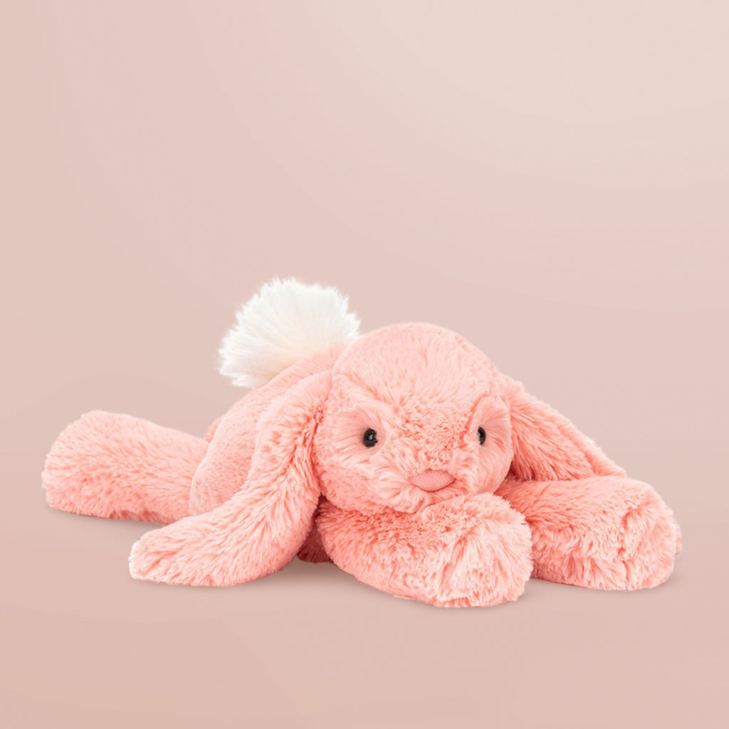 Jellycat Smudge Apricot Rabbit Soft Toy