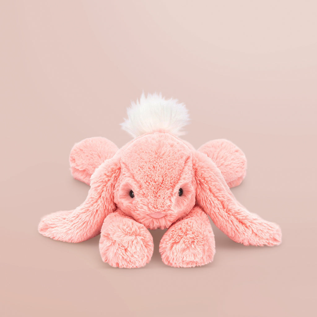 Jellycat Smudge Apricot Rabbit Soft Toy