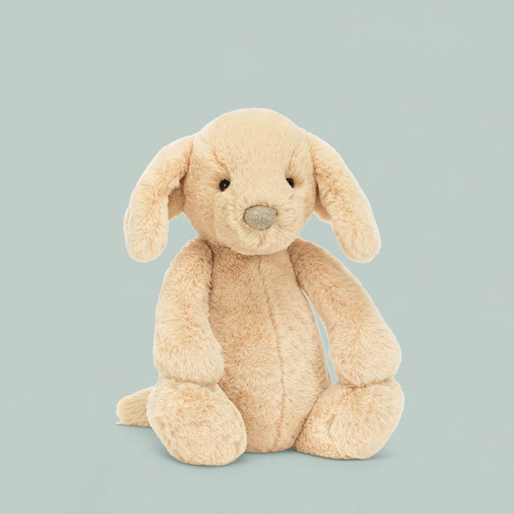 Jellycat Original Bashful Luxe Puppy Orlando Soft Toy