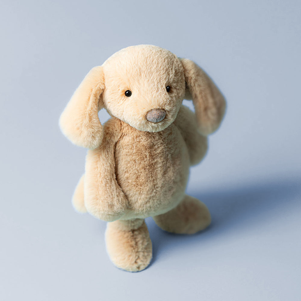 Jellycat Original Bashful Luxe Puppy Orlando Soft Toy