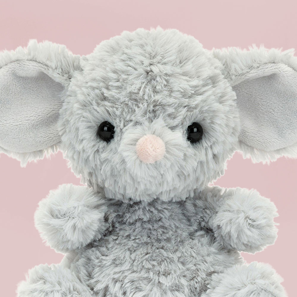 Jellycat Yummy Mouse, Close Up