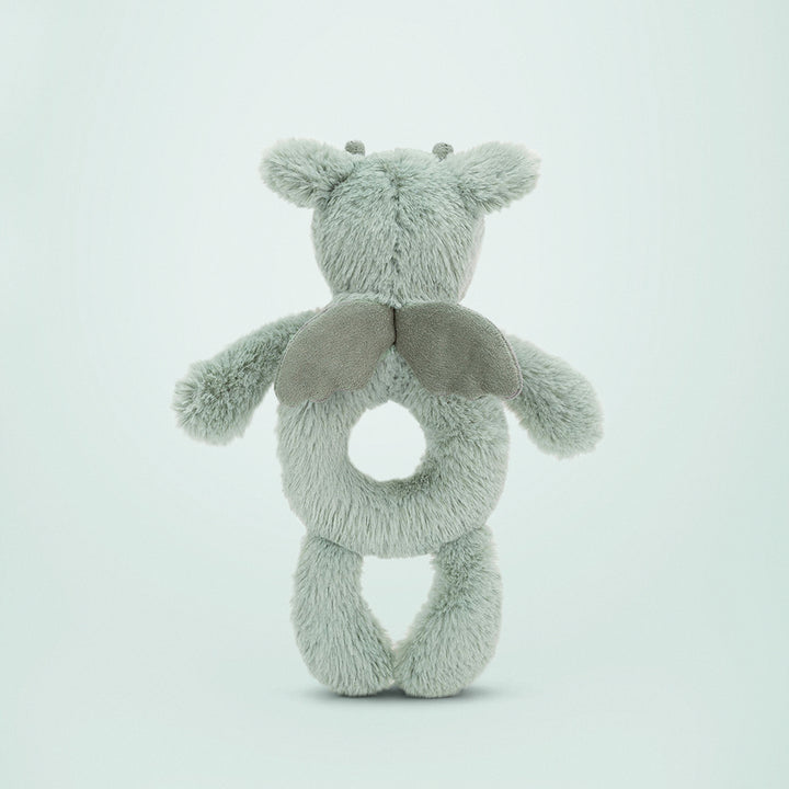 Jellycat Bashful Dragon Ring Rattle 