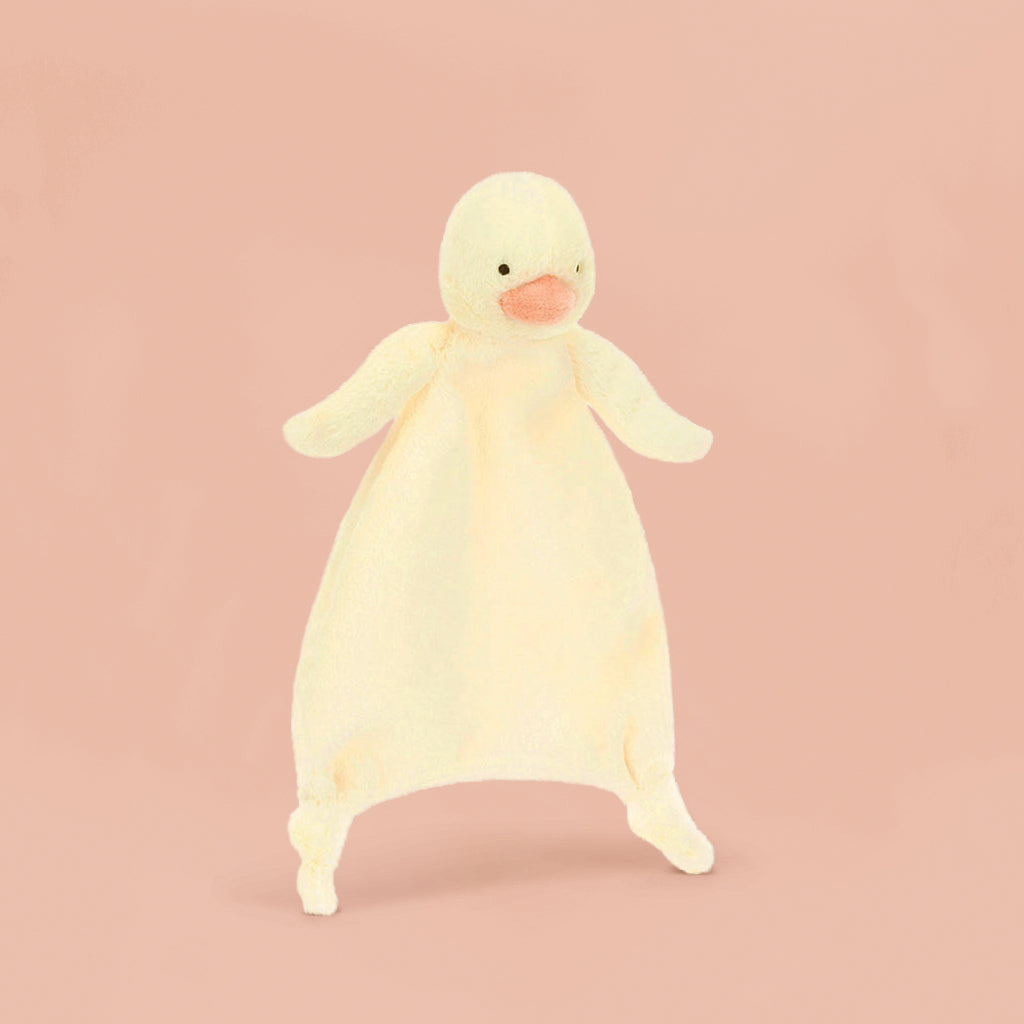 Jellycat Bashful Duckling Comforter New Baby Gift