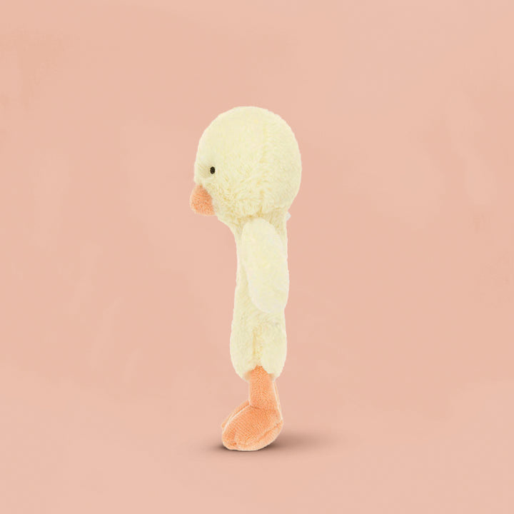 Jellycat Bashful Duckling Ring Rattle