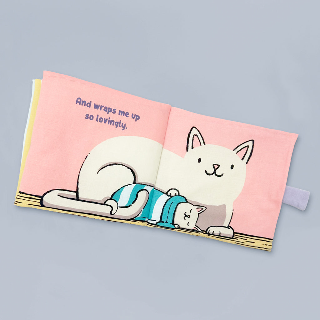 Jellycat Mummy Loves Me Book, Page Close Up