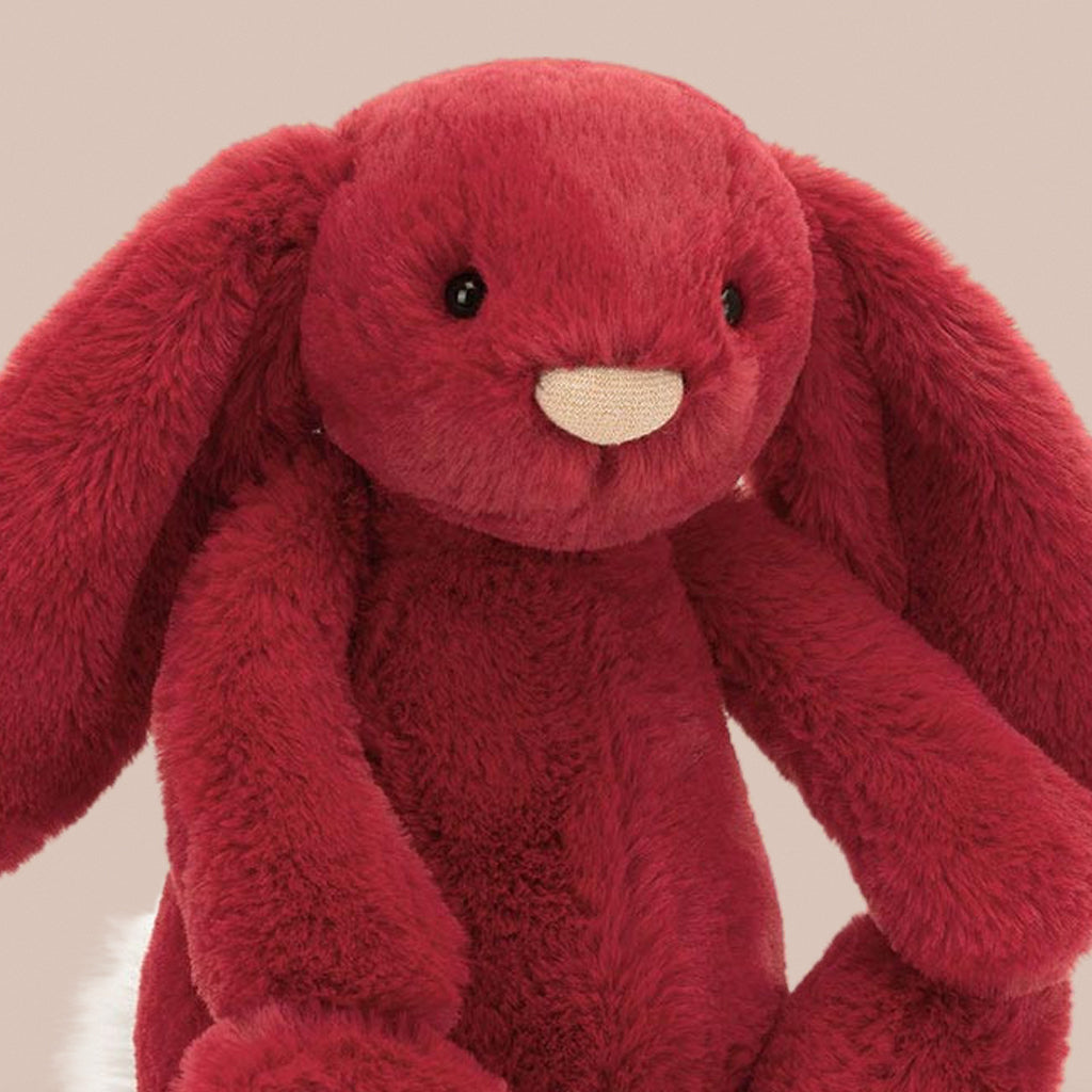 Jellycat Bashful Luxe Bunny Scarlett, Medium