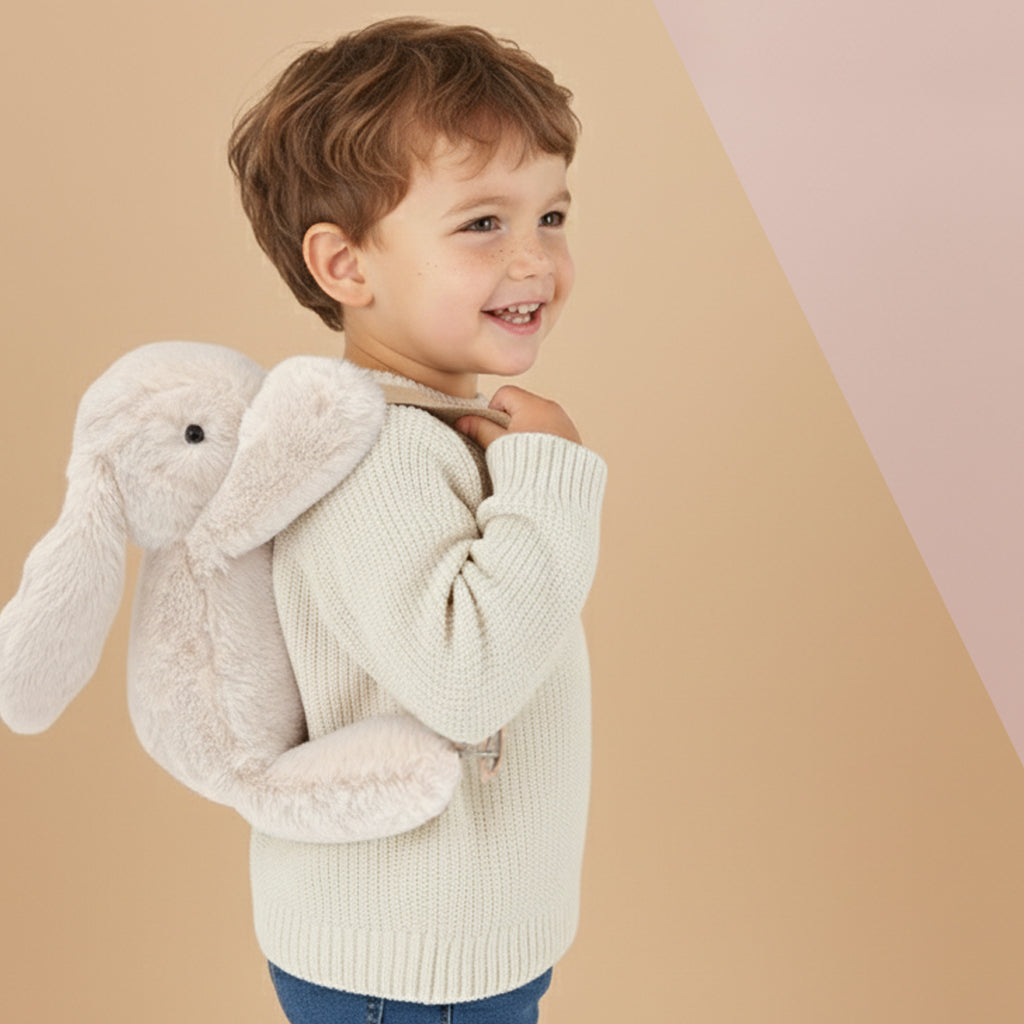 Jellycat Smudge Bunny Backpack