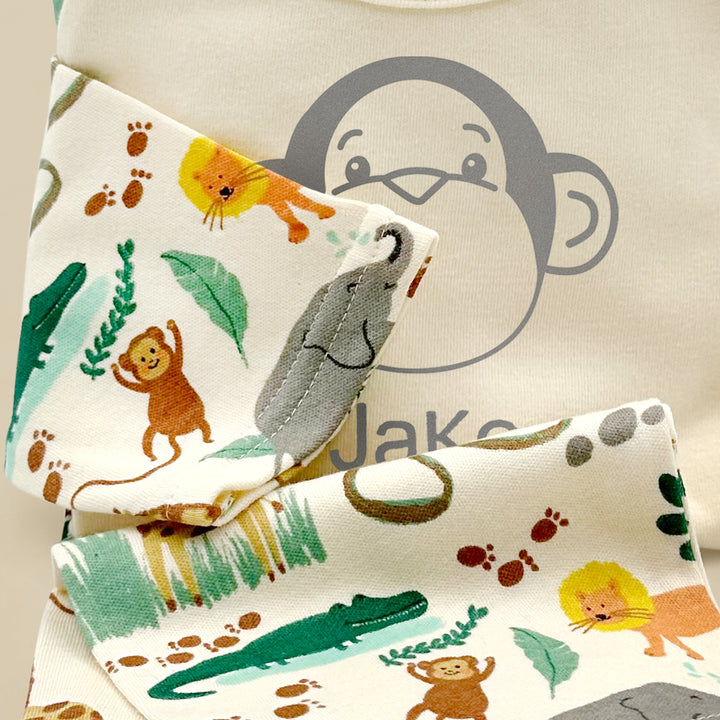 Morris Monkey And Personalised Jungle Pyjamas