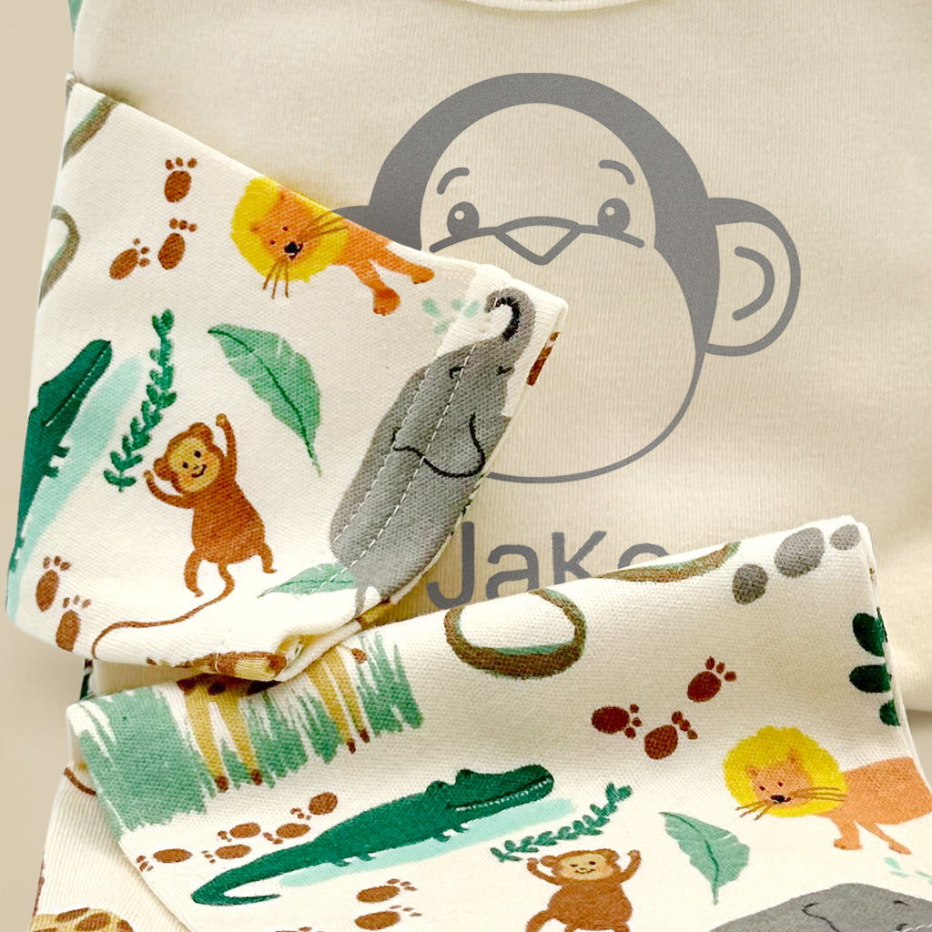 Morris Monkey And Personalised Jungle Pyjamas
