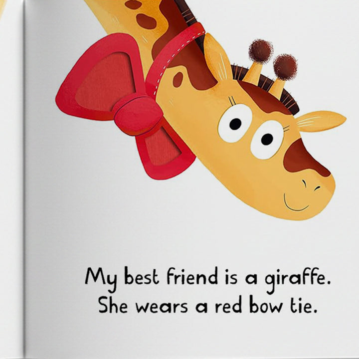 My Best Friend Is A Giraffe Board Book
