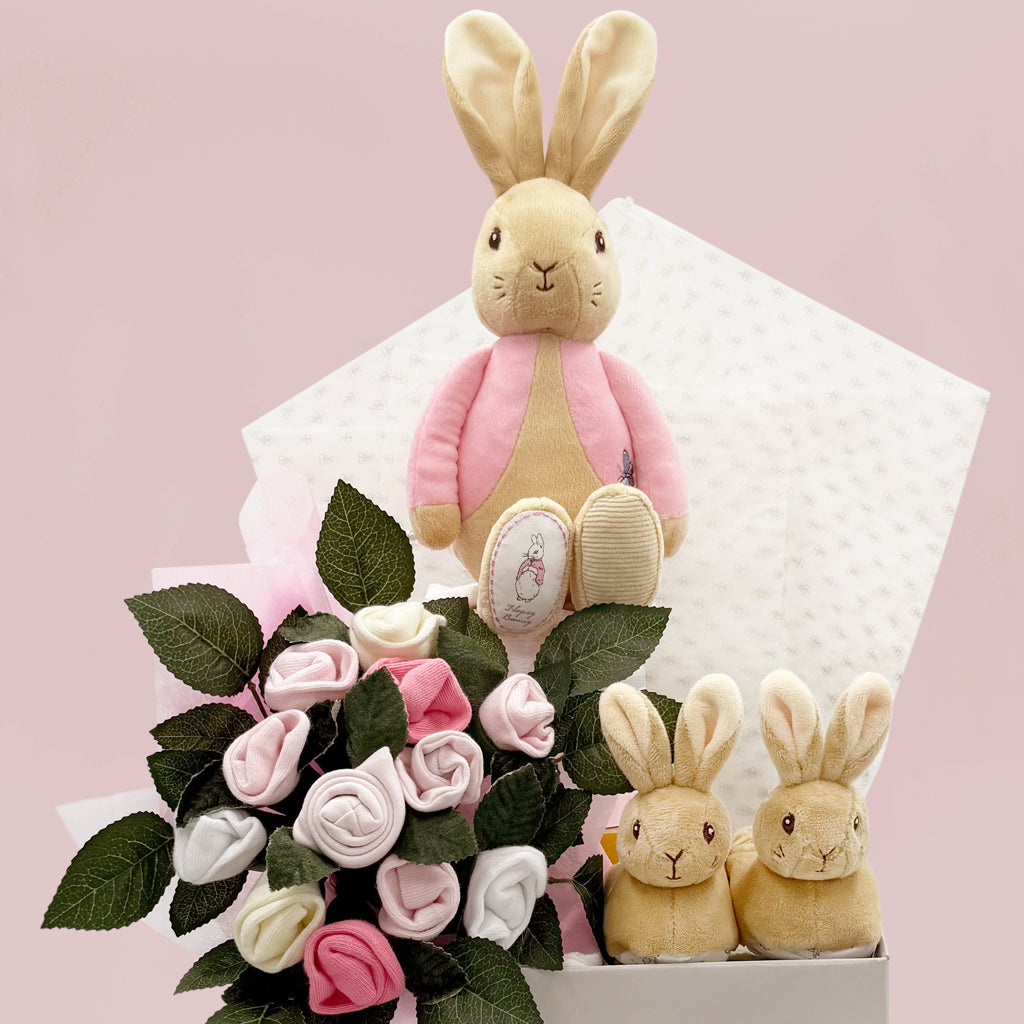 My First Flopsy Bunny New Baby Gift Hamper