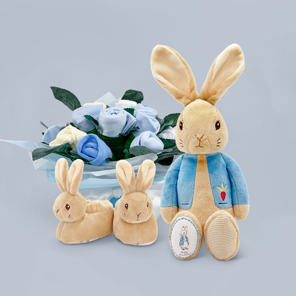 Peter Rabbit New Baby Gift Hamper Contents 