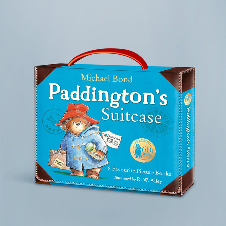 Classic Paddington with Boots Soft Toy and Suitcase Book Collection Gift Set