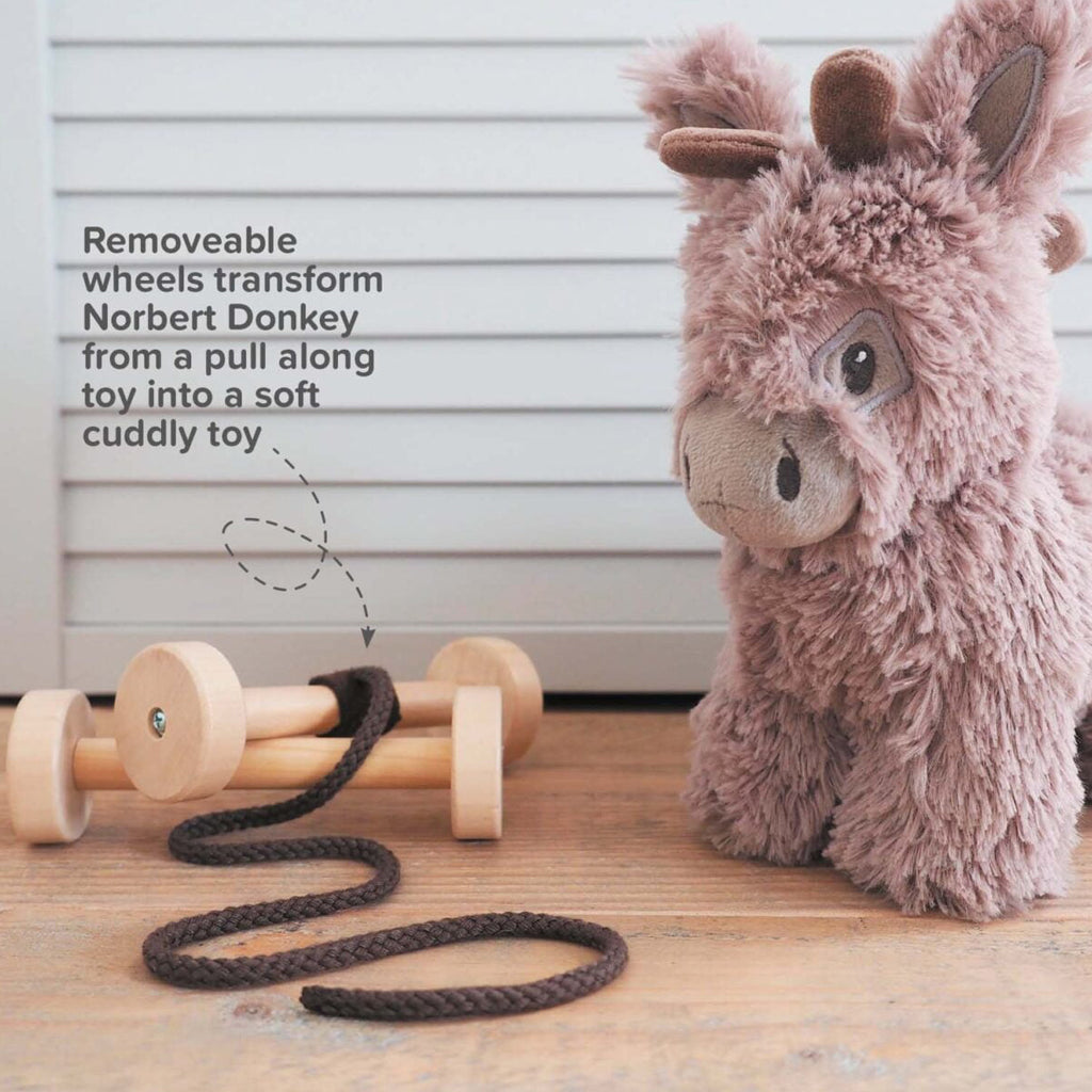 Norbert Donkey Pull Along Toy